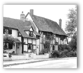 Blewbury Cottages  Francis Frith Collection